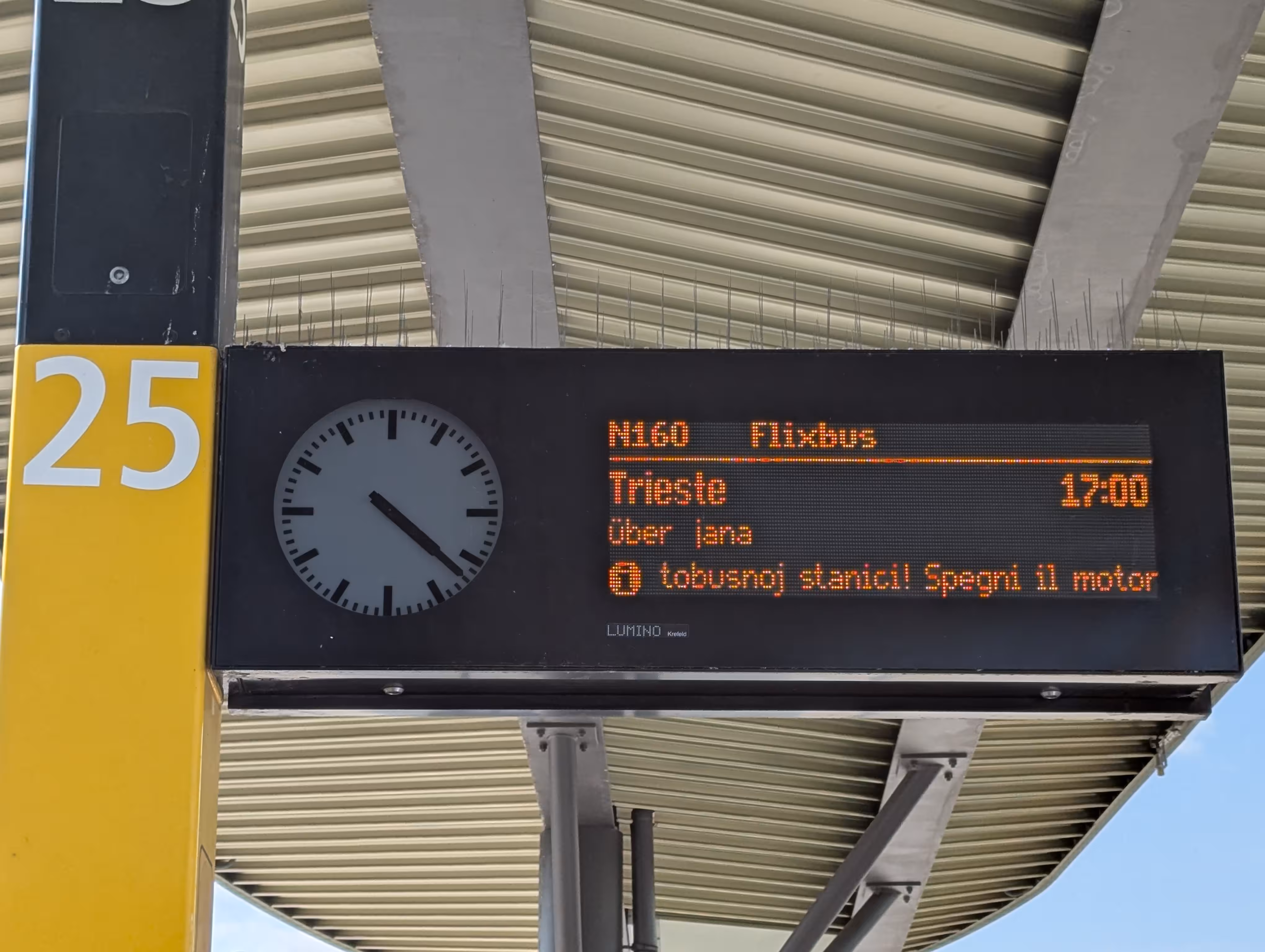Fahrzielanzeiger